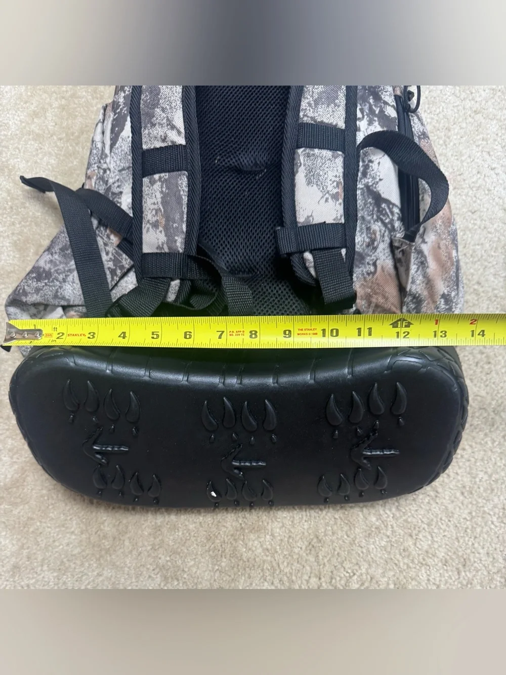 Ducks Unlimited Camo Backpack with Black Base